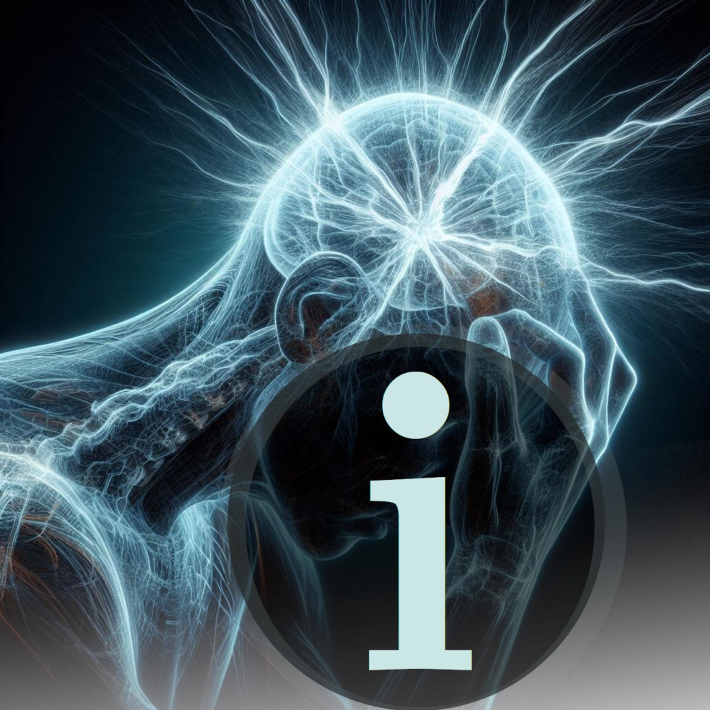 Trauma-informed care: Das i auf dem Bild steht für Information und ist ein Symbol dafür, das wir von zuWeg.net Trauma-informiert arbeiten. Das Nervensystem soll keinesfalls durch neue ReTraumatisierung gestört werden. Wir bieten Sicherheit in unserer Trauma-Therapie.